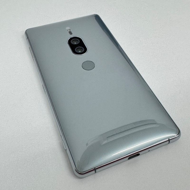 SONY Xperia XZ2 Premium SOV38 au クロムシルバー 最大容量80%以上