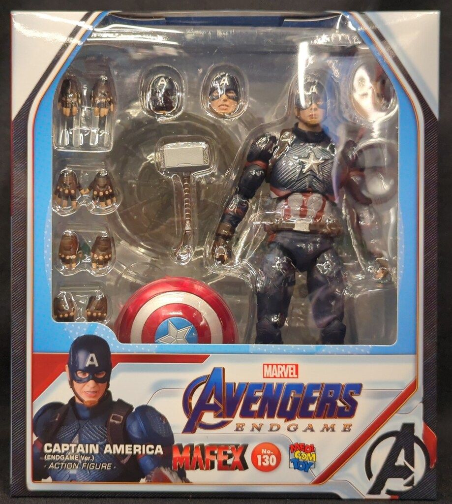 メディコム トイ MAFEX CAPTAIN AMERICA ENDGAME VER 130
