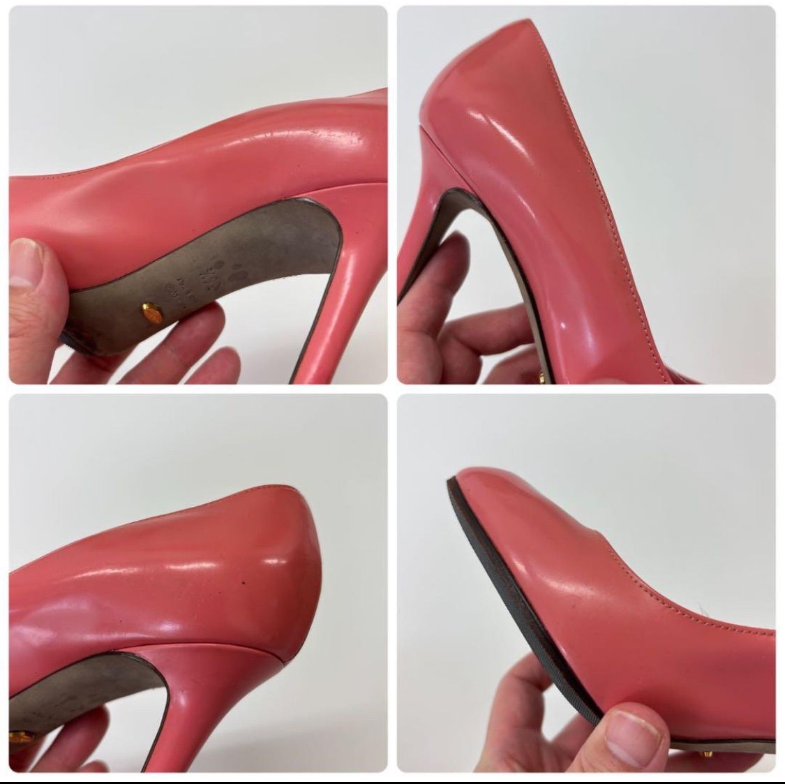 Sergio Rossi セルジオロッシ ヒール パンプス ピンク 36 1/2 706