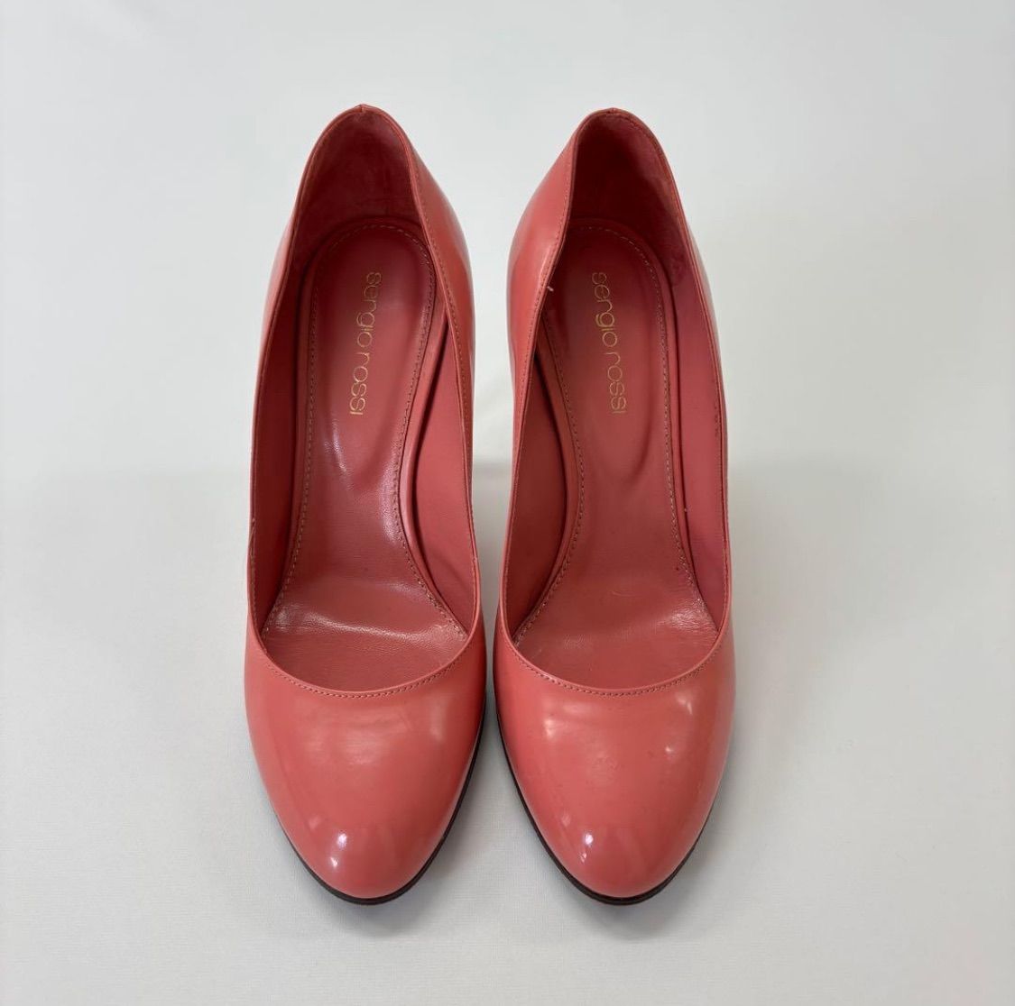 Sergio Rossi セルジオロッシ ヒール パンプス ピンク 36 1/2 706