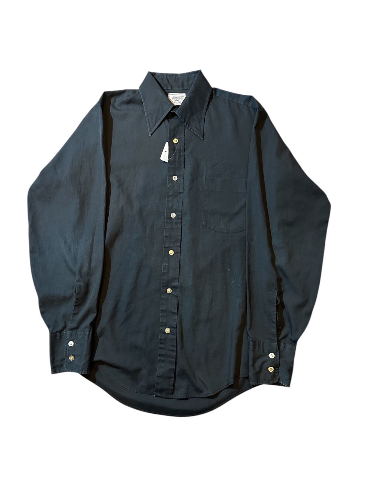 〜80 manhattan DQ L s shirt 〜80年代 マンハッタン DQ 長袖シャツ D911