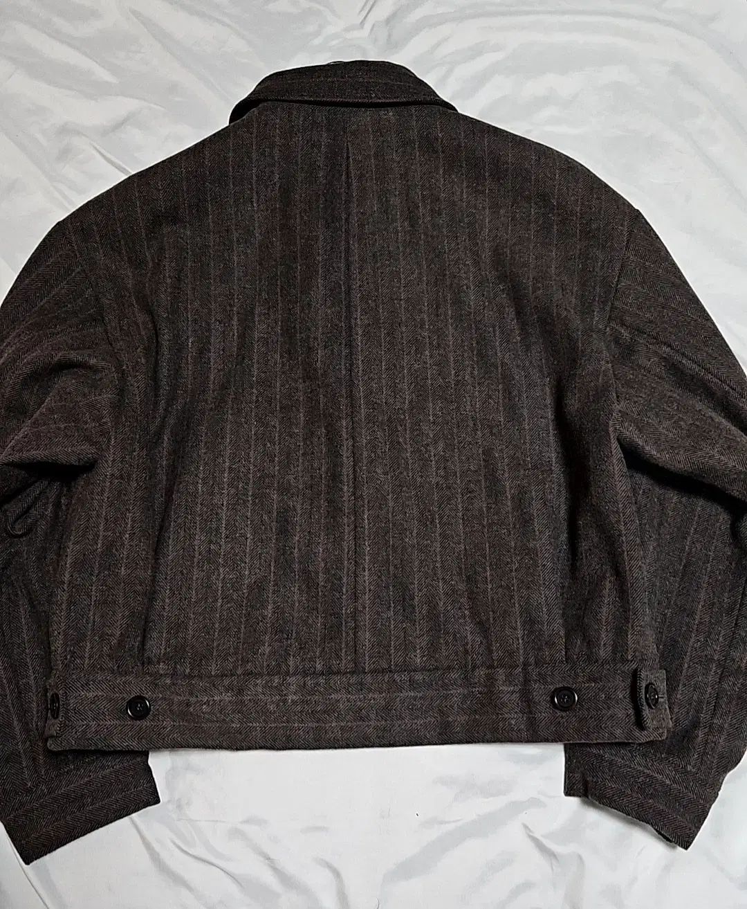 アモーメント 23FW ウール ストライプ マーティン セットアップ