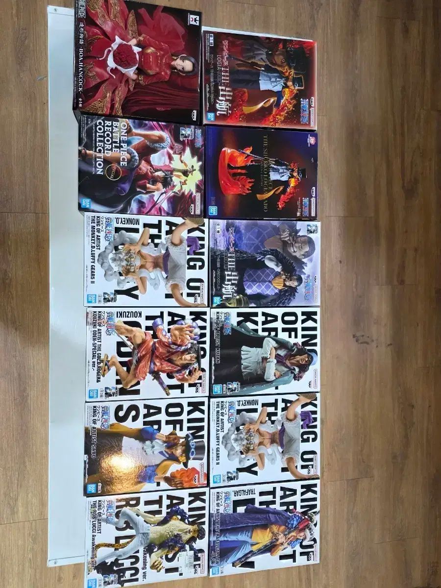 ONE PIECE BANPRESTO バンプレスト フィギュア まとめ KING OF ARTIST キングオブアーティスト バトルレコード