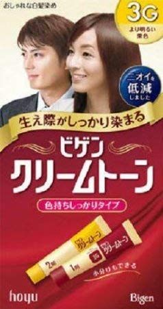 ビゲン クリームトーン 3 G より明るい栗色 ×