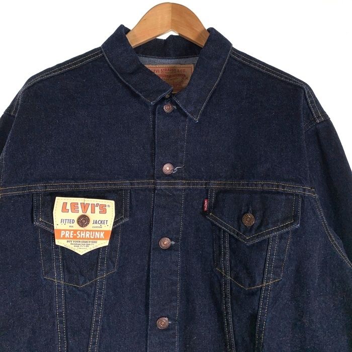 【7月31日まで】LEVI'S 557 XX ダークデニムジャケット サイズ48 7月31日まで】LEVI'S 557 XX ダークデニムジャケット サイズ48 - メルカリ