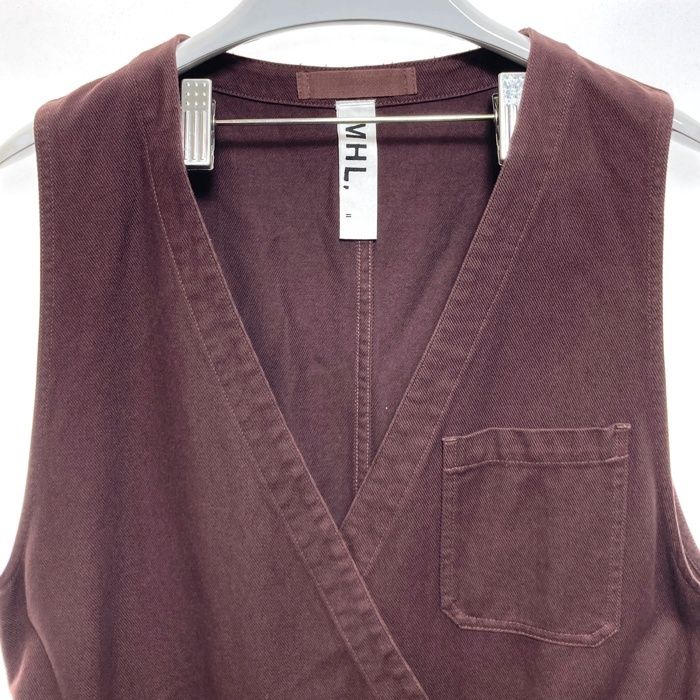 ★MHL. エムエイチエル ジャンパースカート ブラウン Size1 MHL. エムエイチエル ジャンパースカート ブラウン Size1 瑞穂店