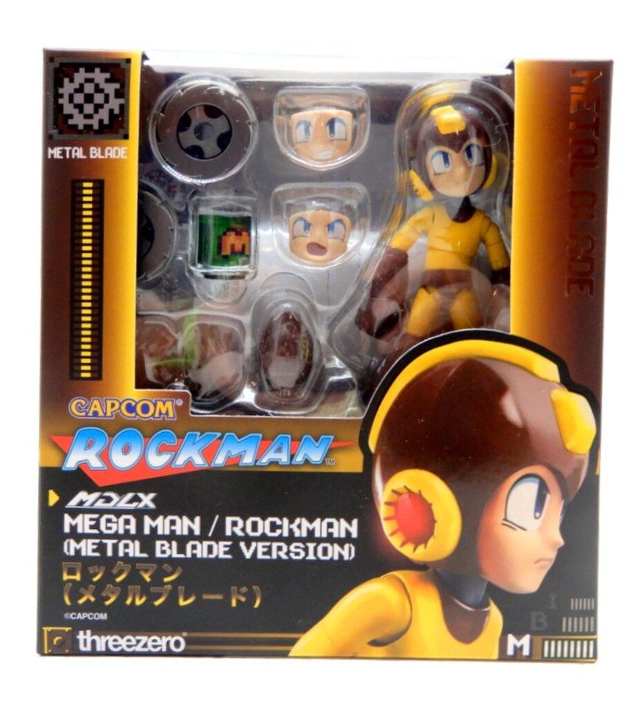 フィギュア】threezero MDLX ロックマン メタルブレードver