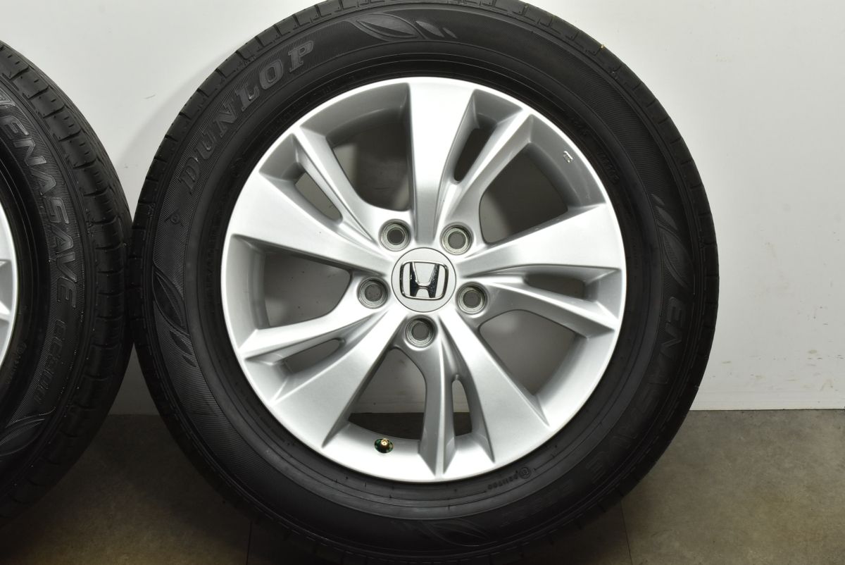 【良品】ホンダ RV ヴェゼル 純正 ダンロップ エナセーブ 215/60R16 程度良好品】ホンダ RU ヴェゼル 純正 16in 7J +55 PCD114.3