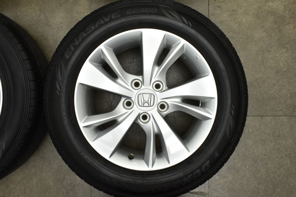 【良品】ホンダ RV ヴェゼル 純正 ダンロップ エナセーブ 215/60R16 程度良好品】ホンダ RU ヴェゼル 純正 16in 7J +55 PCD114.3