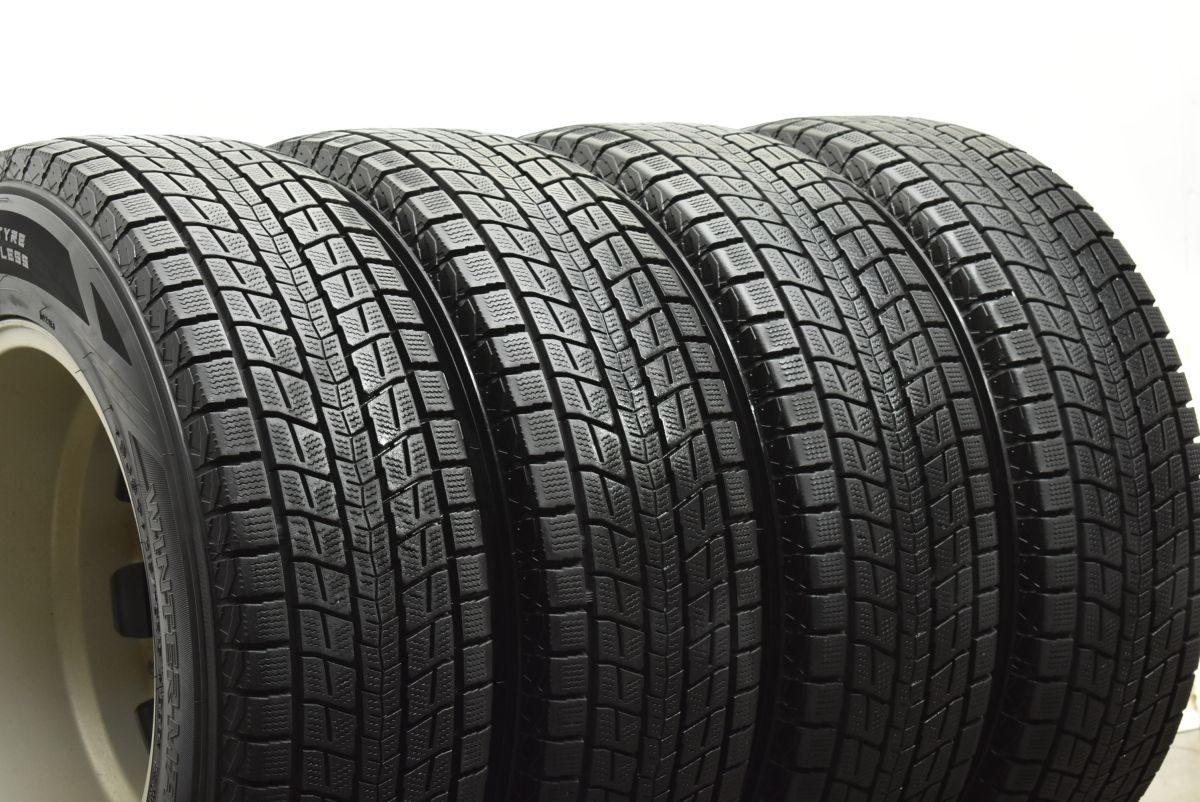  バリ溝 VAGGIO 16 in 6 5 J 38 PCD 114 3 ダンロップ ウィンターマックス SJ 8 215 70 R アウトランダー デリカD ハリアー RAV 4 16インチ タイヤ ホイールセット