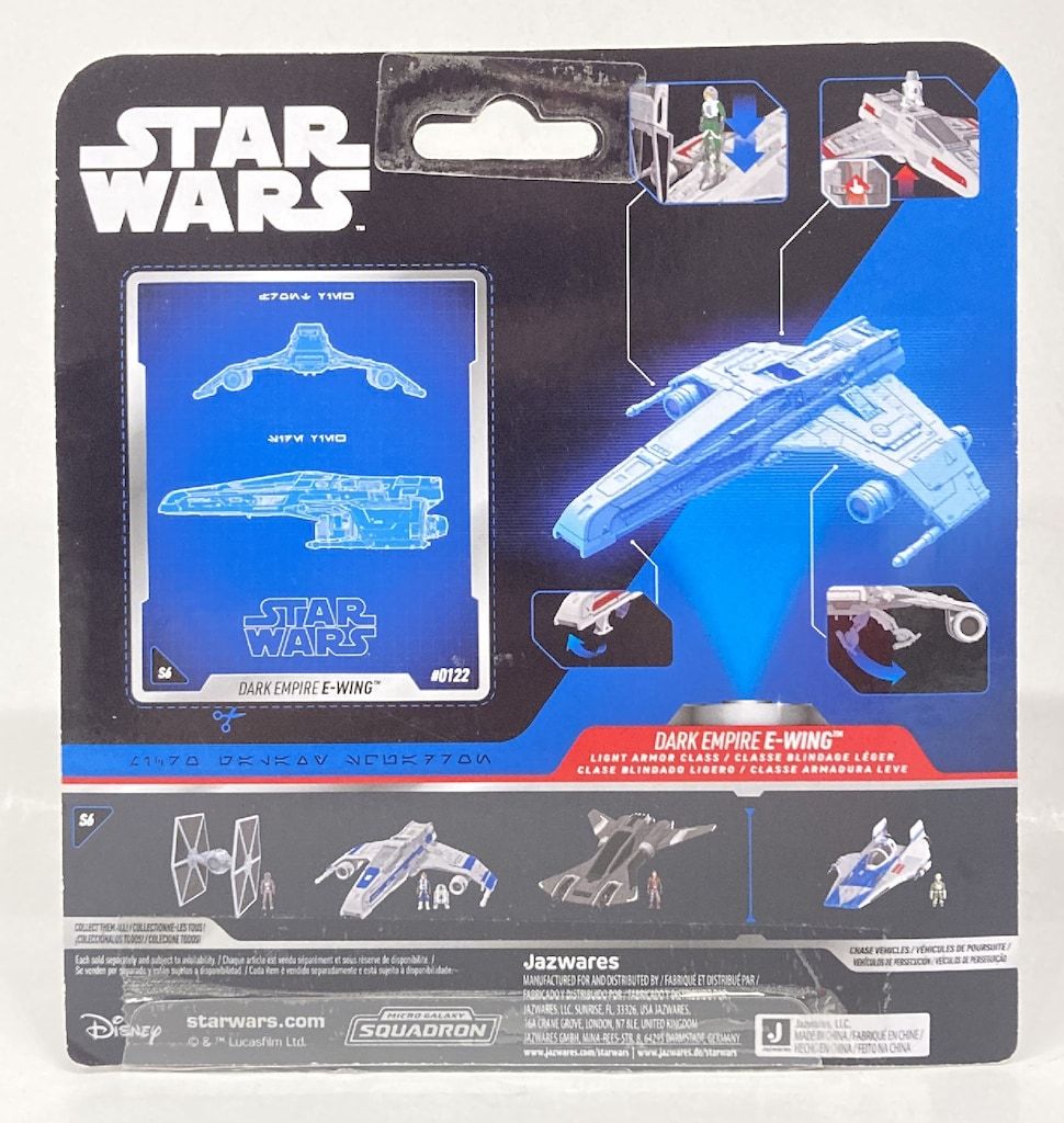 MICRO GALAXY STAR WARS DARK EMPIRE E WING 0122