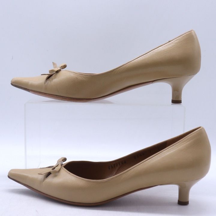サルヴァトーレフェラガモ パンプス ヴァラ リボン ブランド シューズ