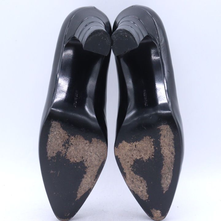  サルヴァトーレフェラガモ パンプス エナメル ハイヒール シューズ 靴 イタリア製 レディース ブラック Ferragamo その他 靴