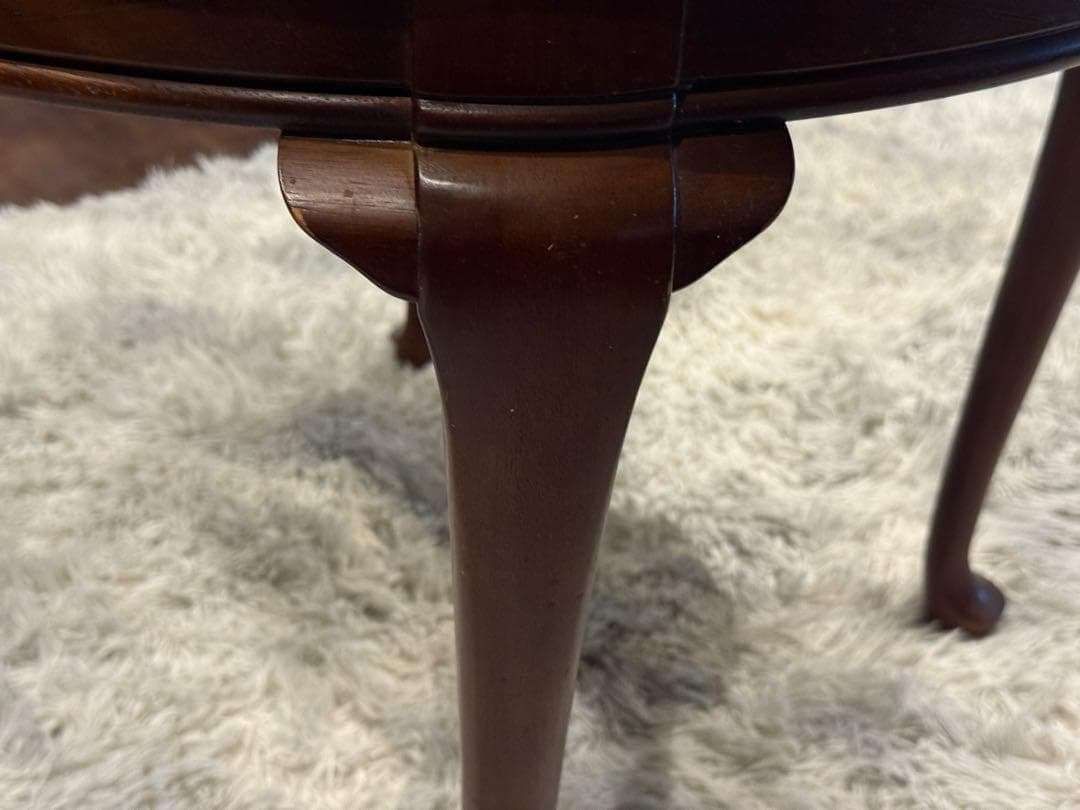 マルニ maruni ラウンドテーブル　アンティーク　猫足 マルニ maruni ラウンドテーブルアンティーク猫足