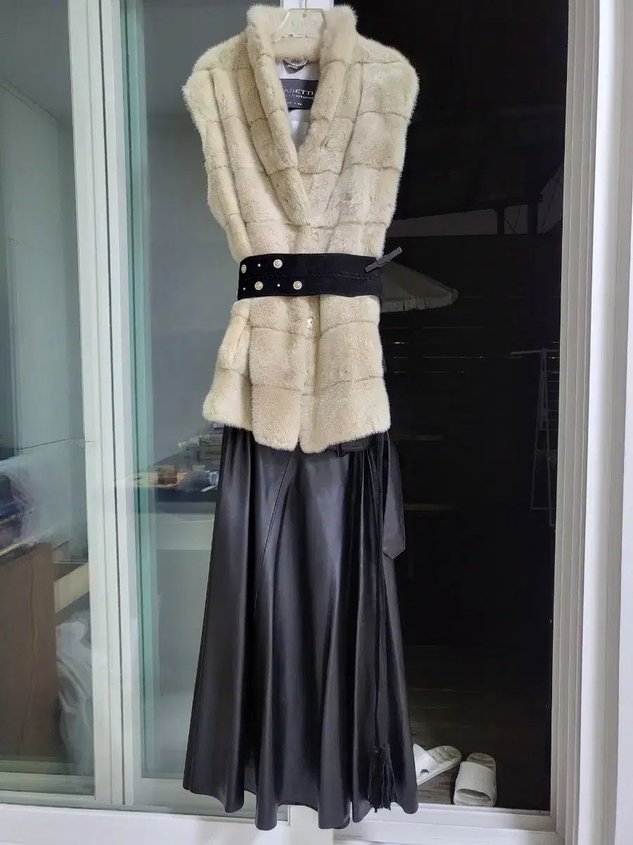 ブランド リアル スウェード タッセル ベルト