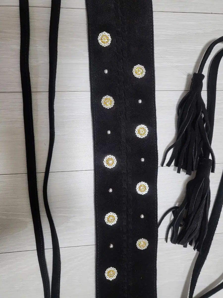  ブランド リアル スウェード タッセル ベルト ベルト 小物