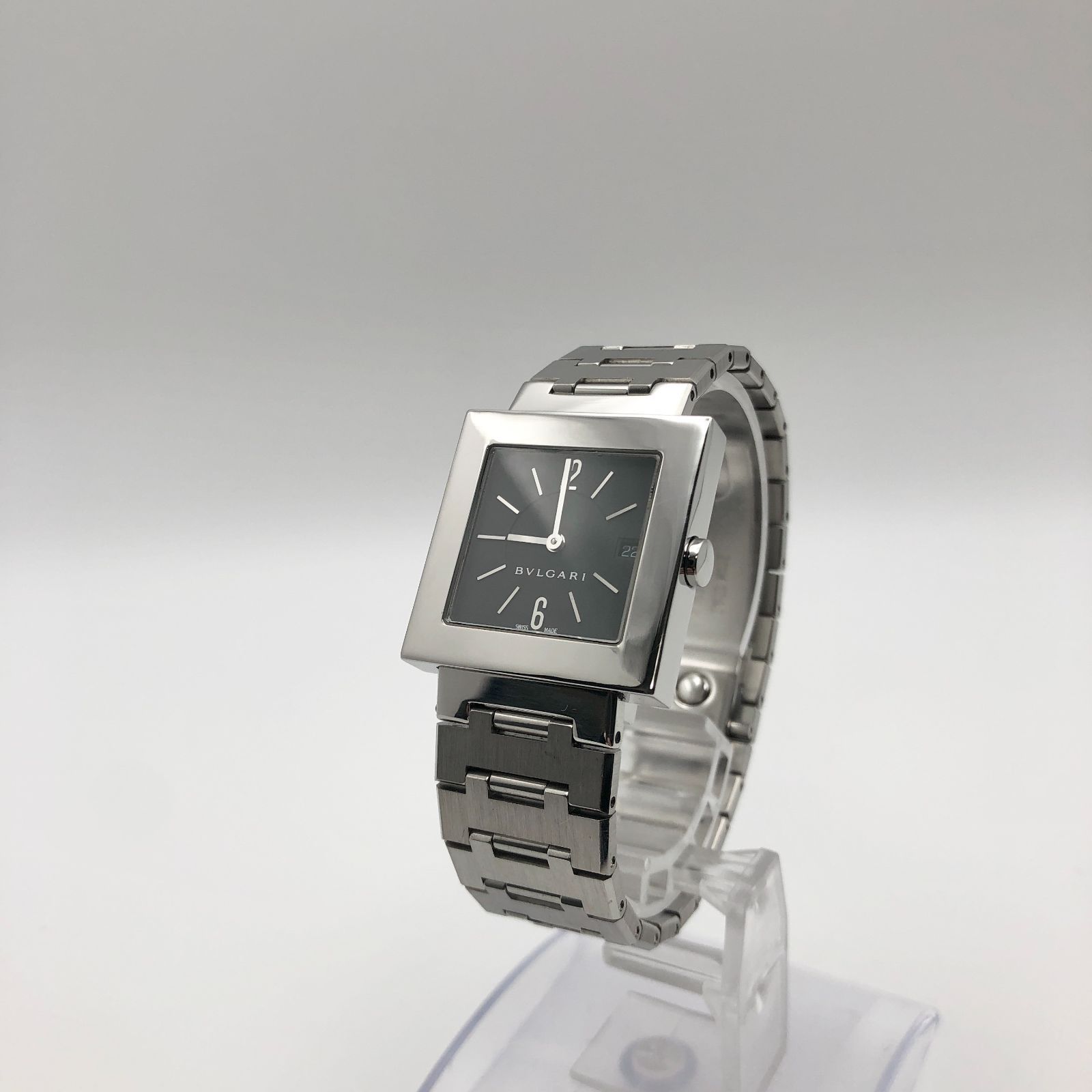 稼働品 BVLGARI(ブルガリ) クアドラード SQ27SSD レディース クォーツ