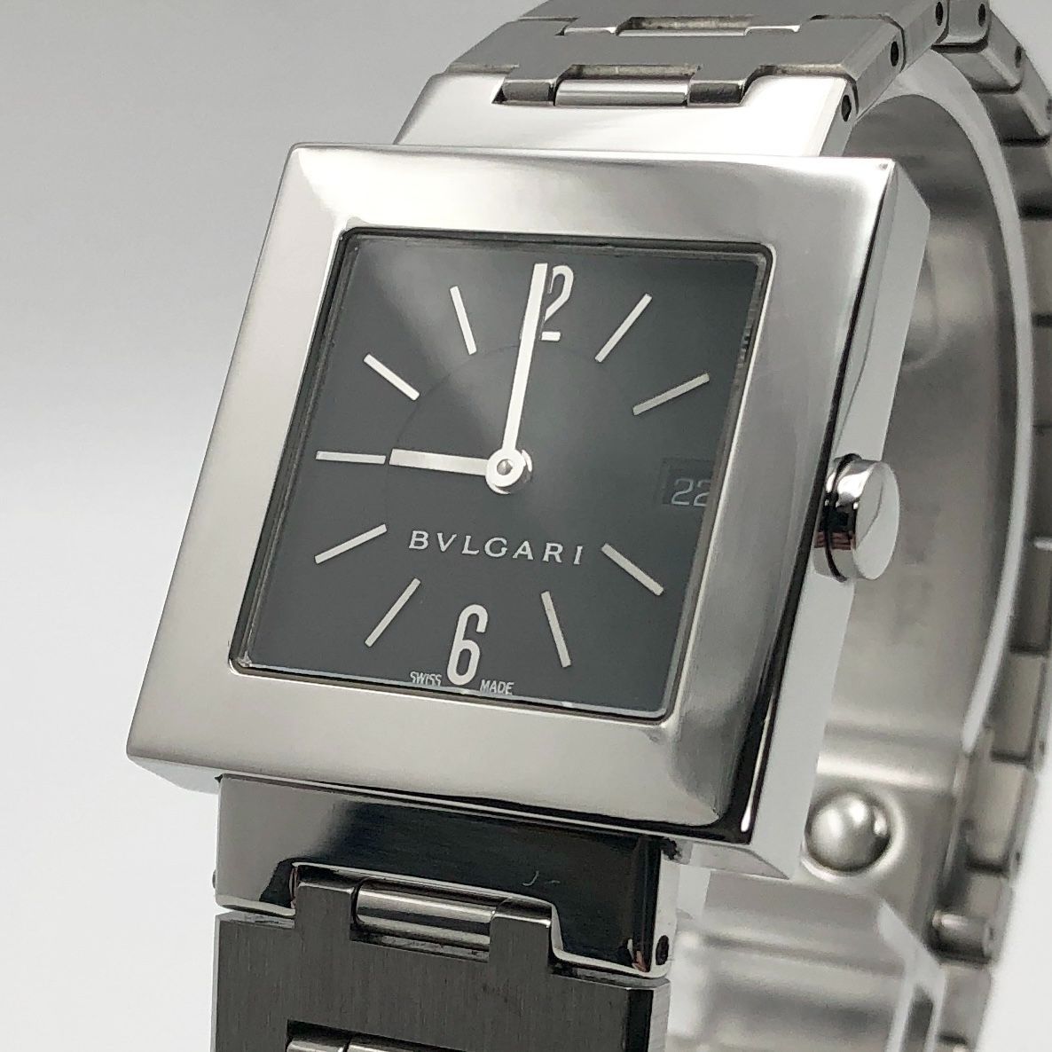 稼働品 BVLGARI(ブルガリ) クアドラード SQ27SSD レディース クォーツ