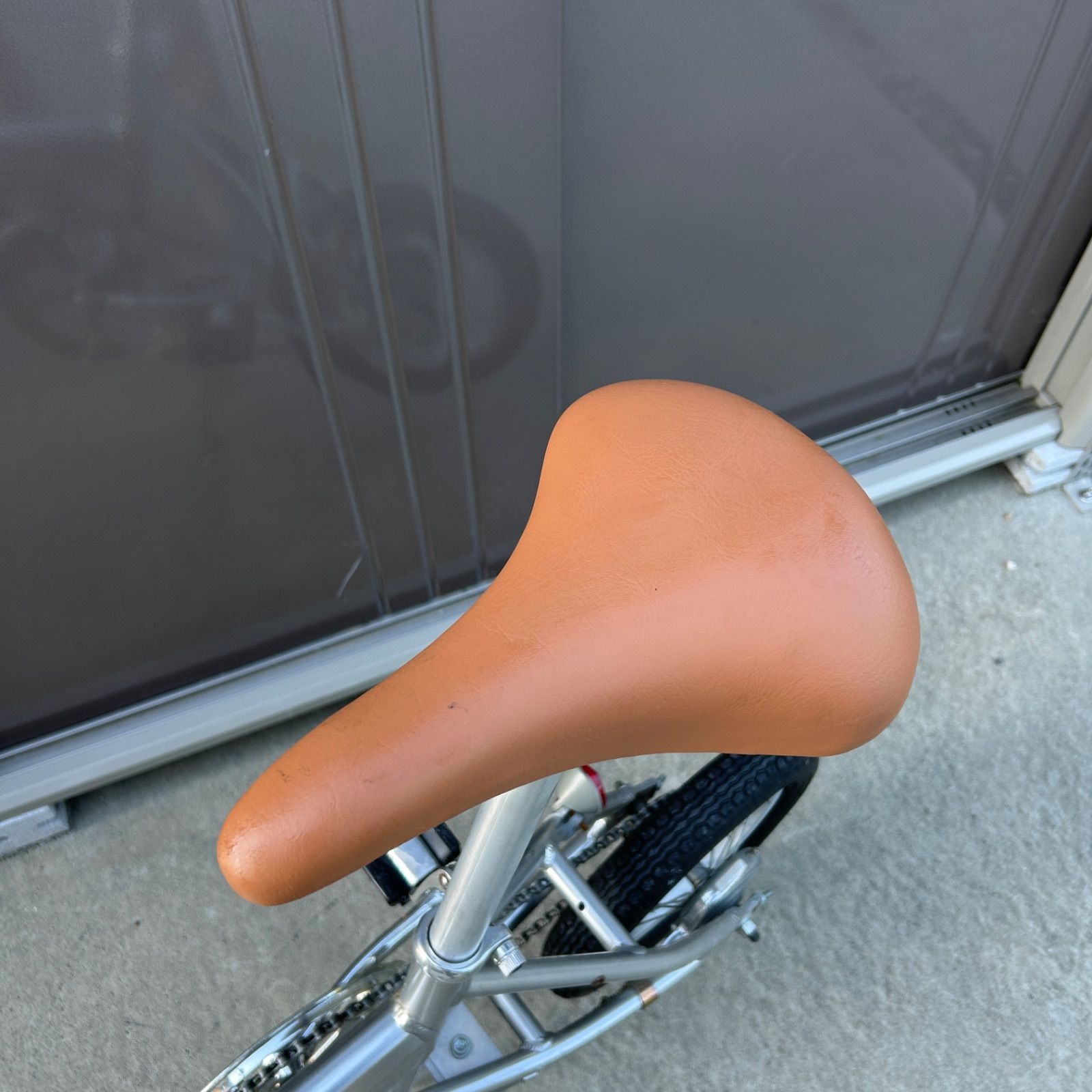 愛知県愛西市】MITT 14インチ 折りたたみ自転車 シルバー 動作確認済