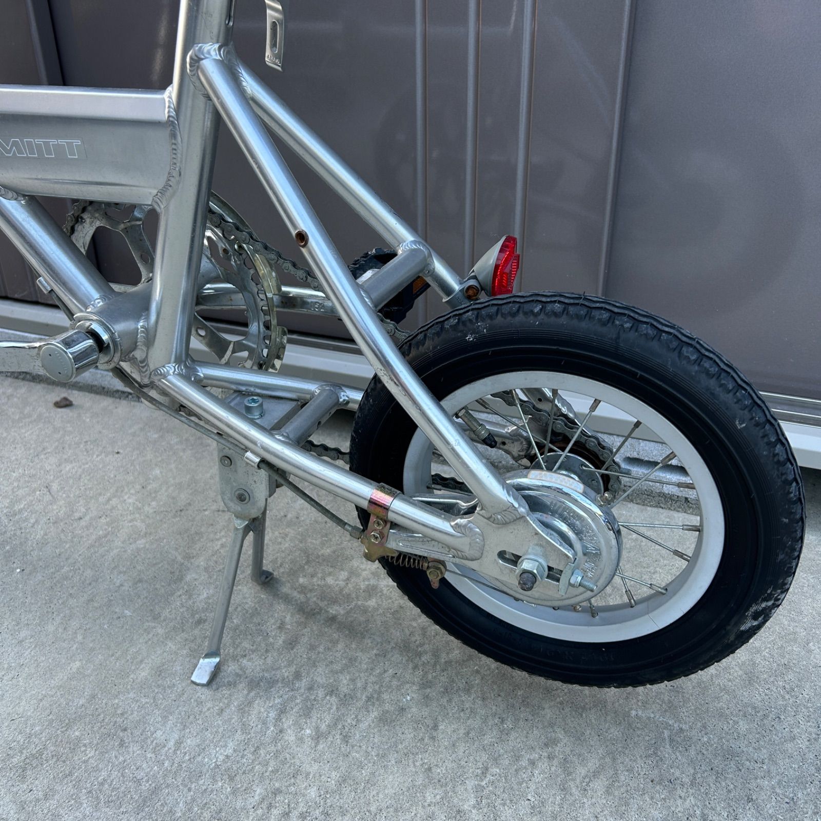 愛知県愛西市】MITT 14インチ 折りたたみ自転車 シルバー 動作確認済 