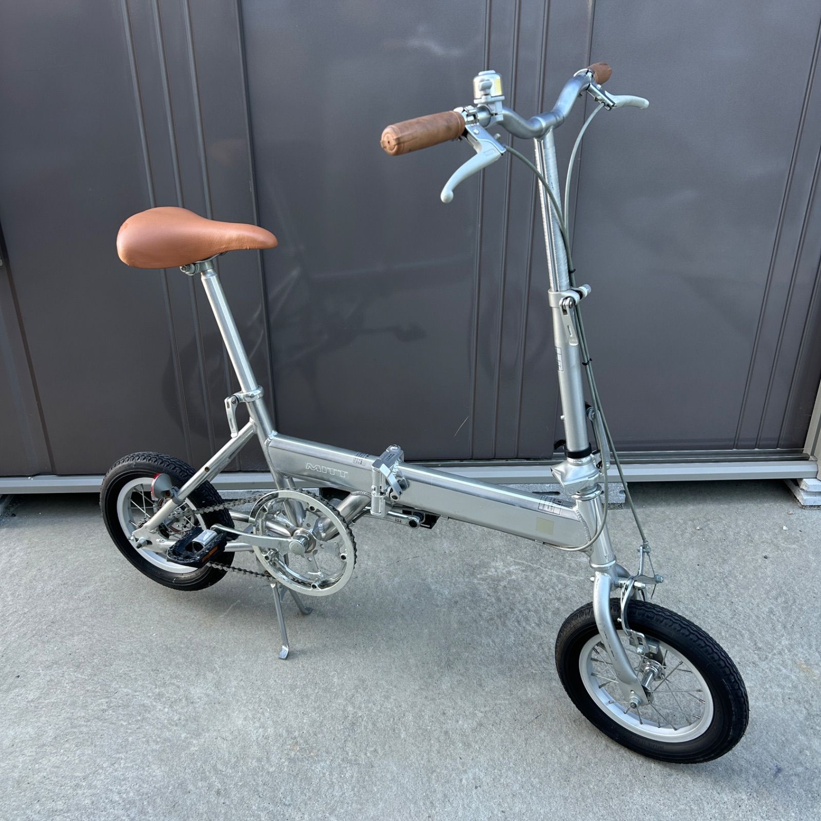 愛知県愛西市 MITT 14インチ 折りたたみ自転車 シルバー ラクル自転車館