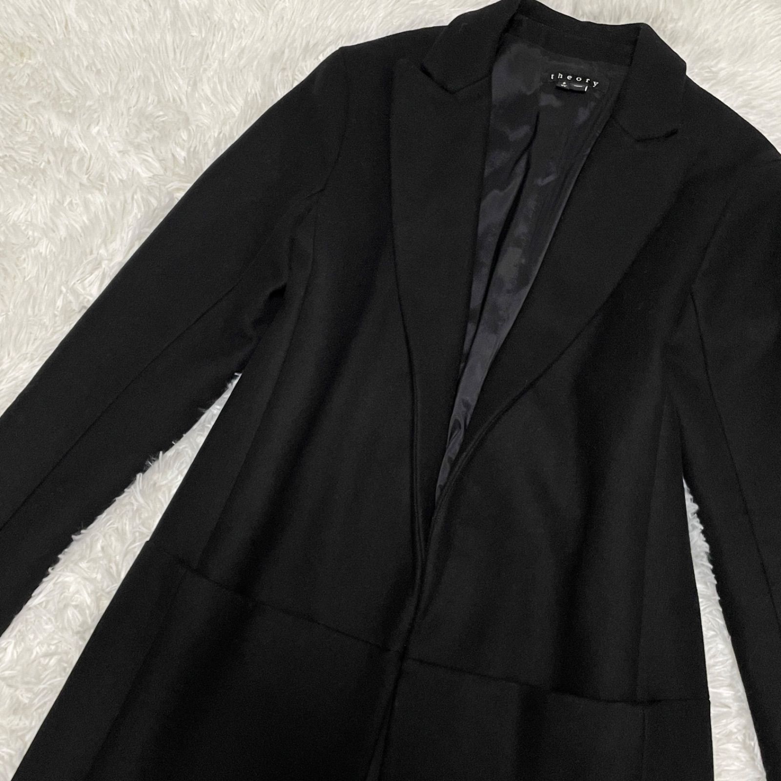 Theory 】滝沢眞規子着用 チェスターテーラードコートカシミヤ ウール