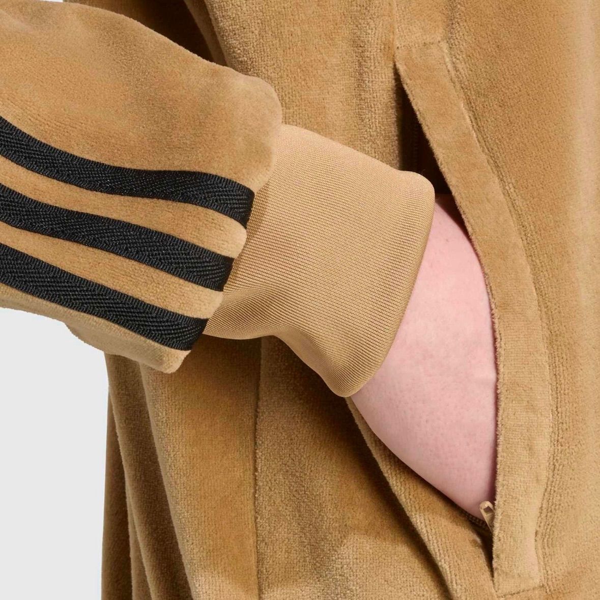 希少XS⭐️adidasアディカラー ブラウン ベロア トラックトップ michi