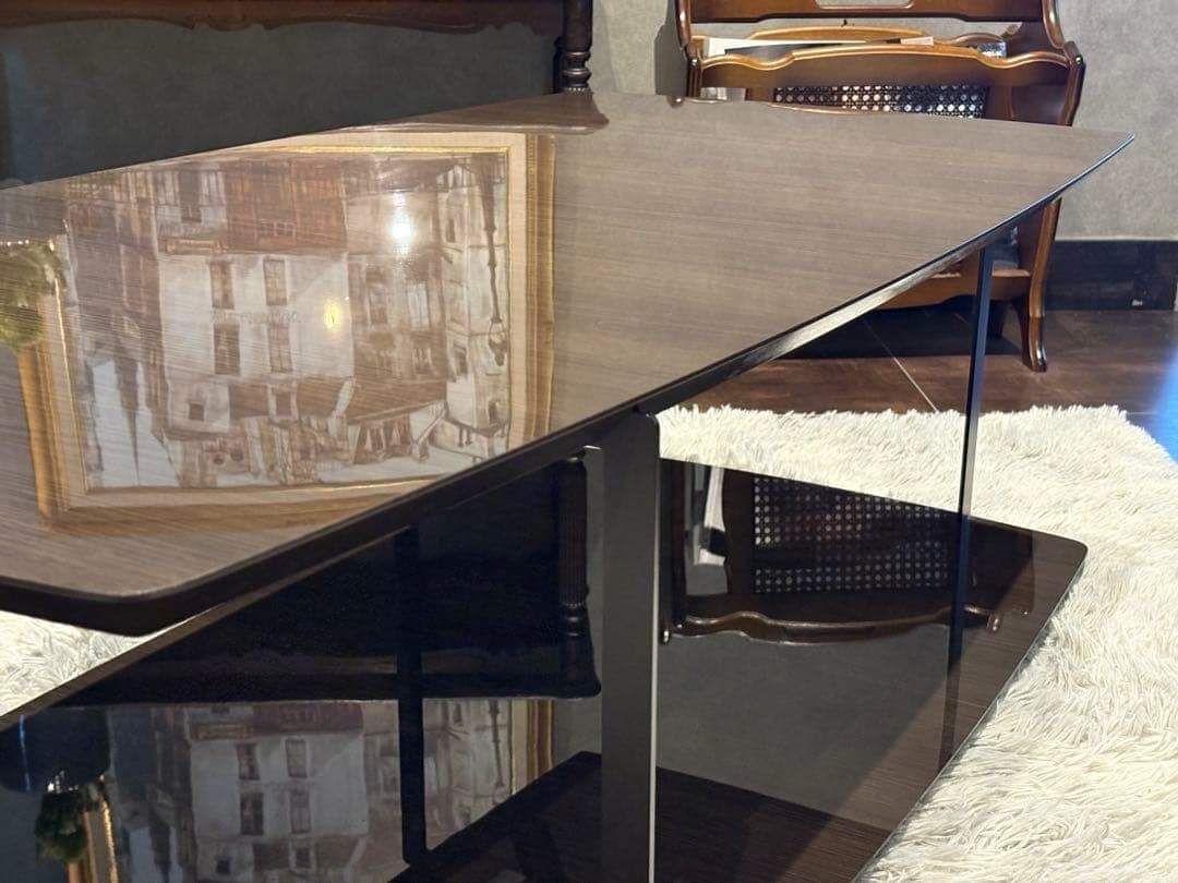 ② pamouna パモウナ センターテーブル モダン ローテーブル IR - メルカリ