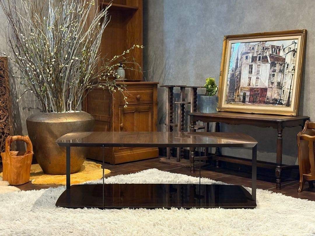 ② pamouna パモウナ センターテーブル モダン ローテーブル IR - メルカリ