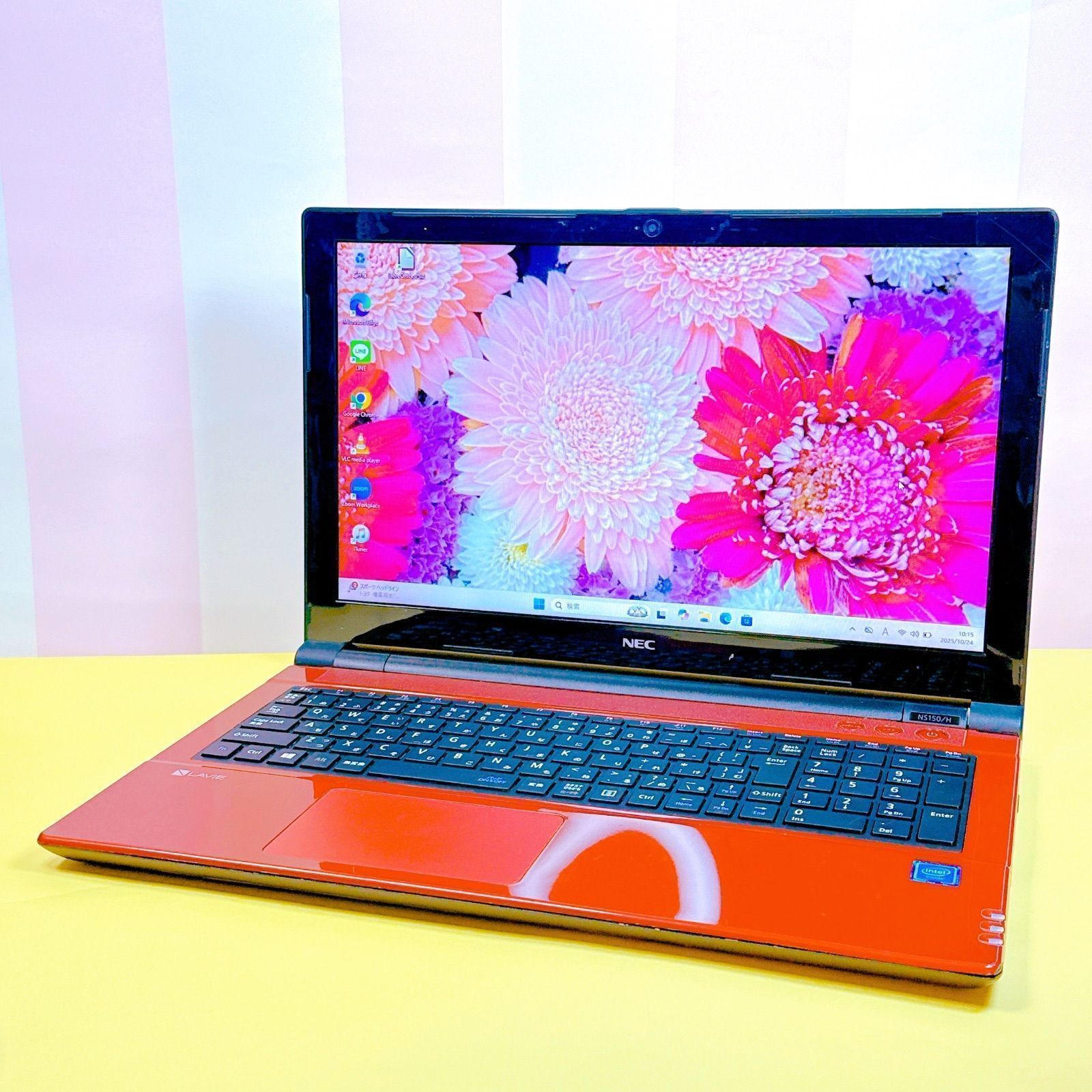 Windows11 高速SSD搭載 薄型でお洒落 ノートパソコン カメラ付 即 OK i1