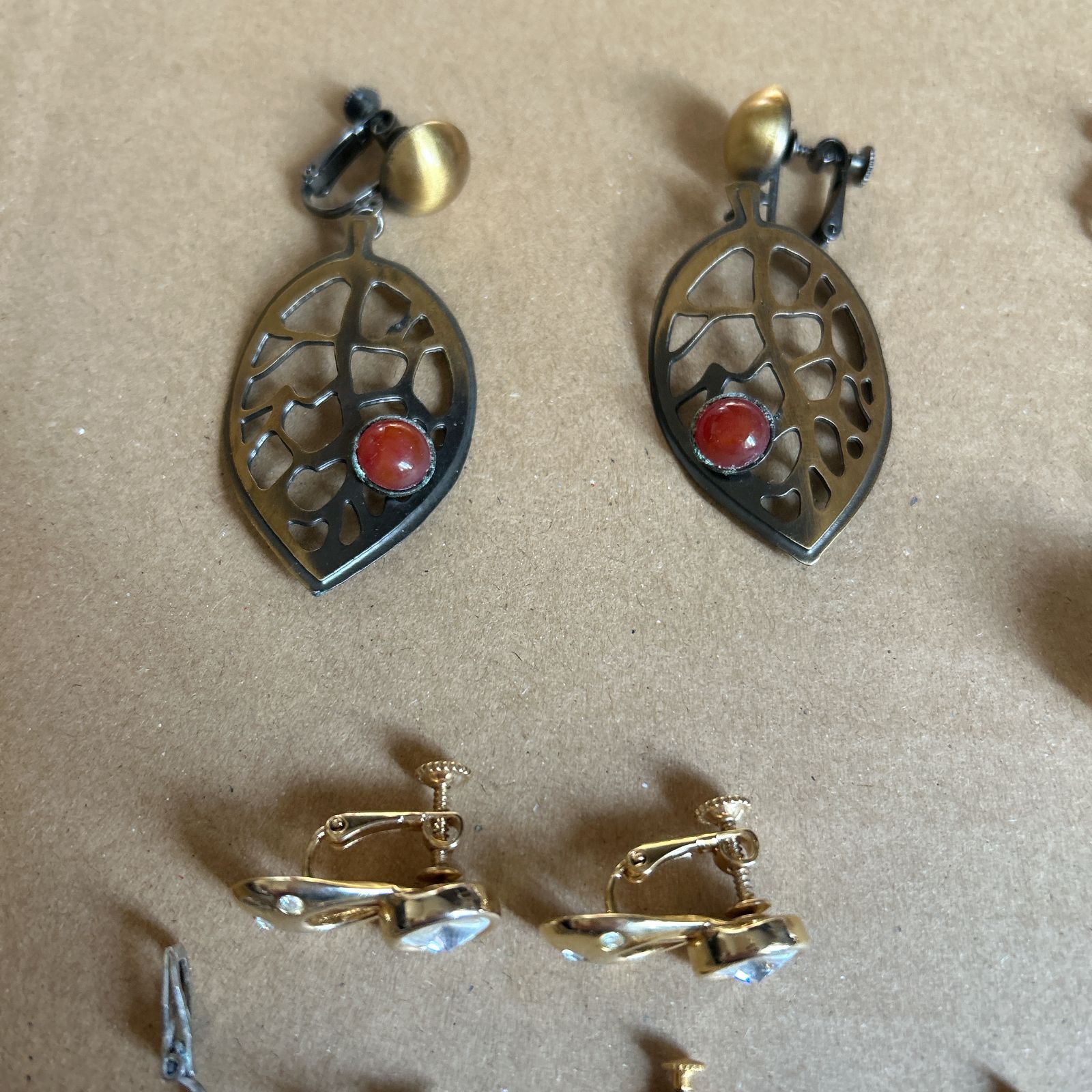 昭和レトロ アンティークジュエリー まとめセット！イヤリング 高貴