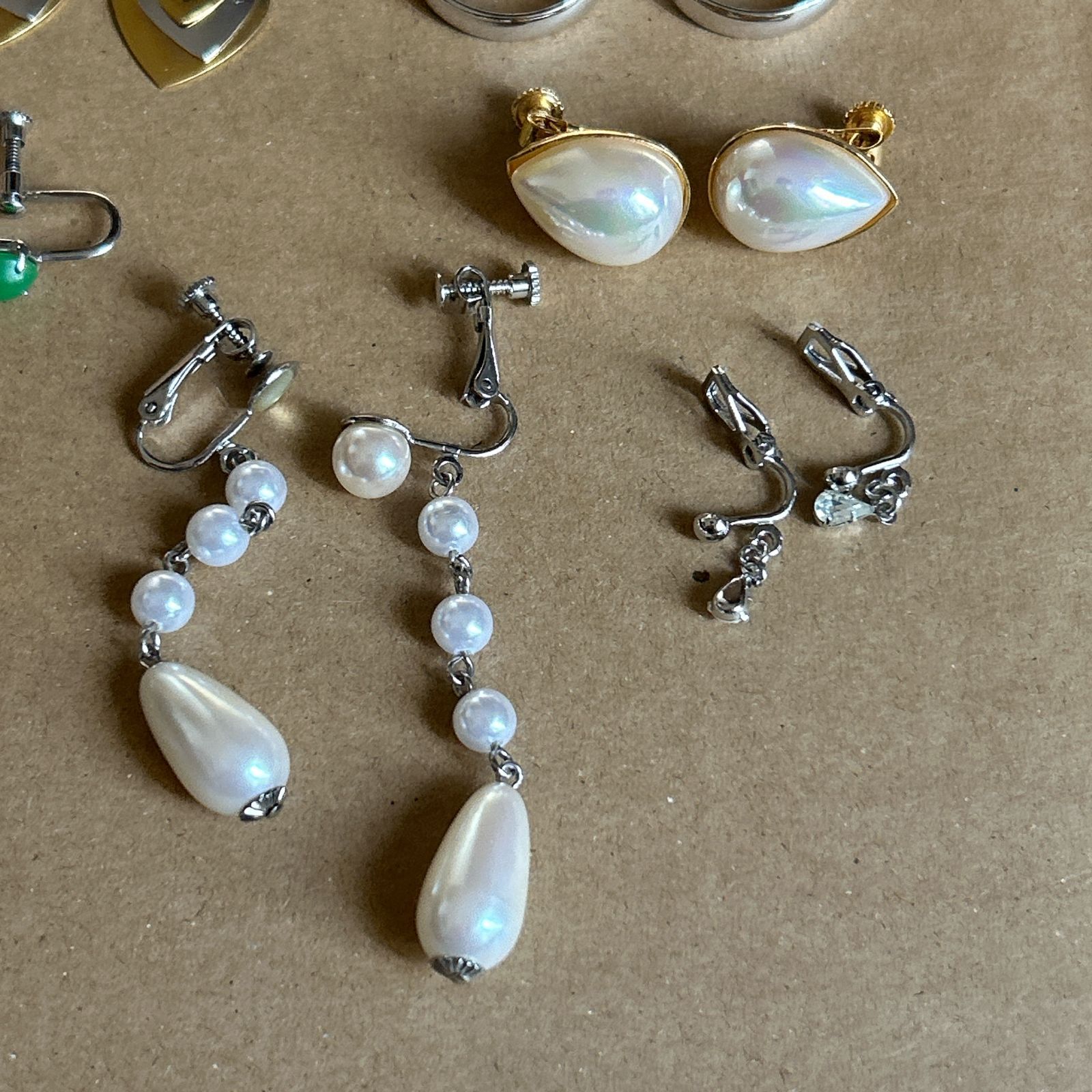 昭和レトロ アンティークジュエリー まとめセット！イヤリング 高貴