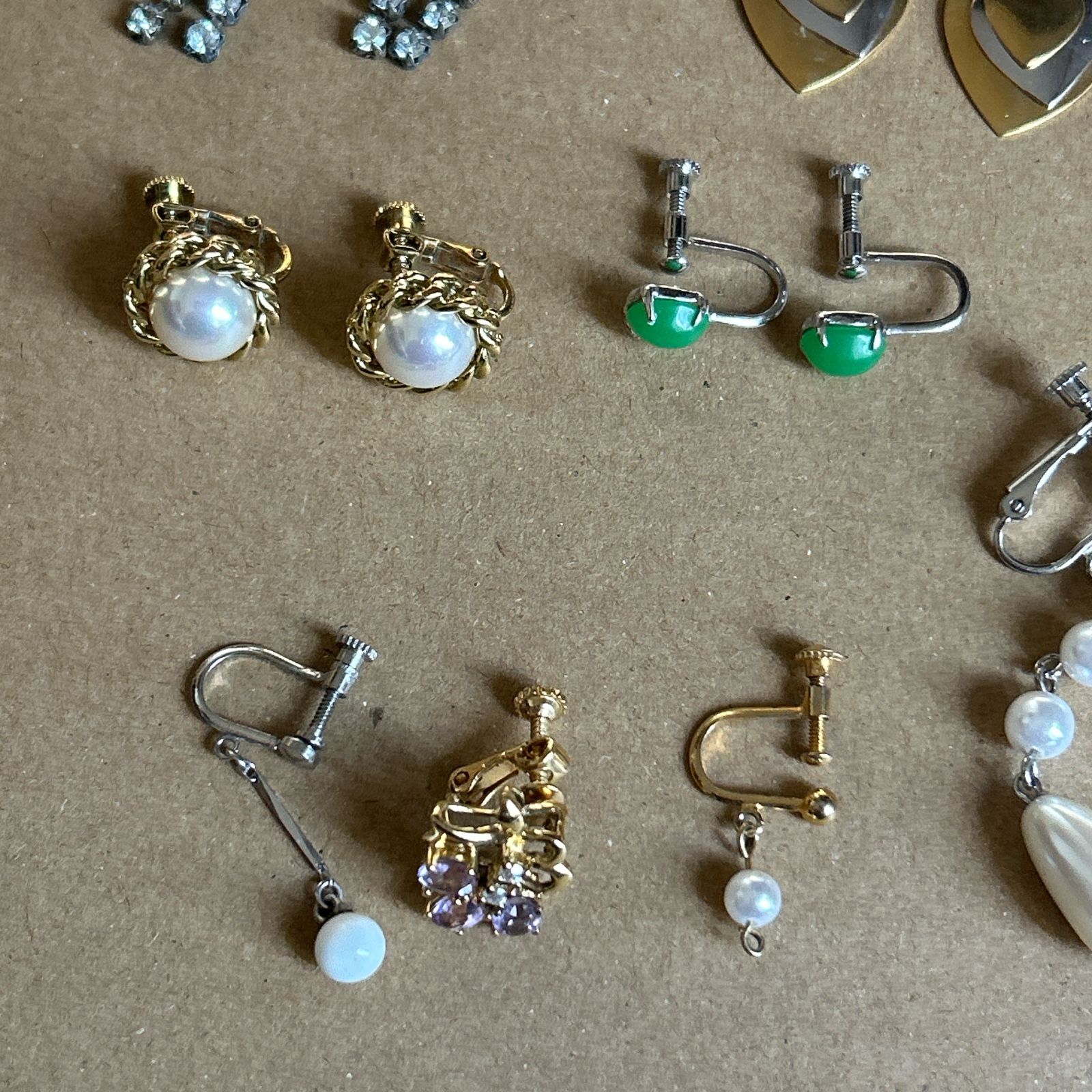 昭和レトロ アンティークジュエリー まとめセット！イヤリング 高貴