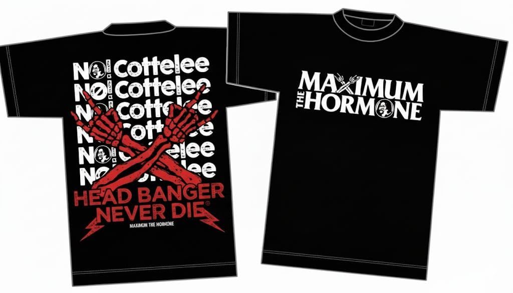 マキシマムザホルモン グッズ 腹ペコ CREW 半袖 NEWカラー Tシャツ M 〇