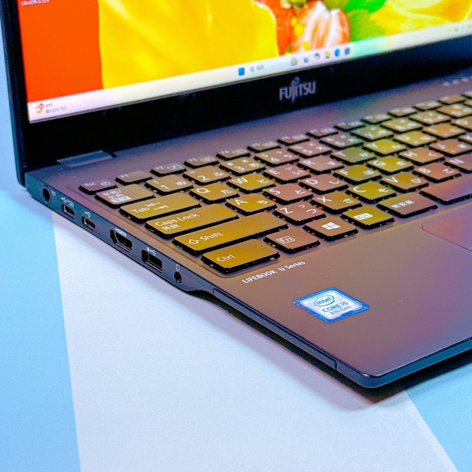 第8世代i5⭐️爆速SSD windows11 13.3 カメラ ノートパソコン 超爆速❤️第8世代Core i5‼️ 8GB⭐️windows11⭐️SSD256GB 薄型