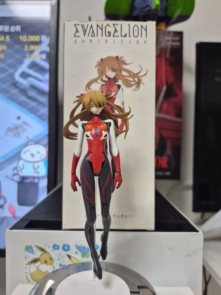 エヴァンゲリオン アスカ ラングレー フィギュア 展示会 モデル