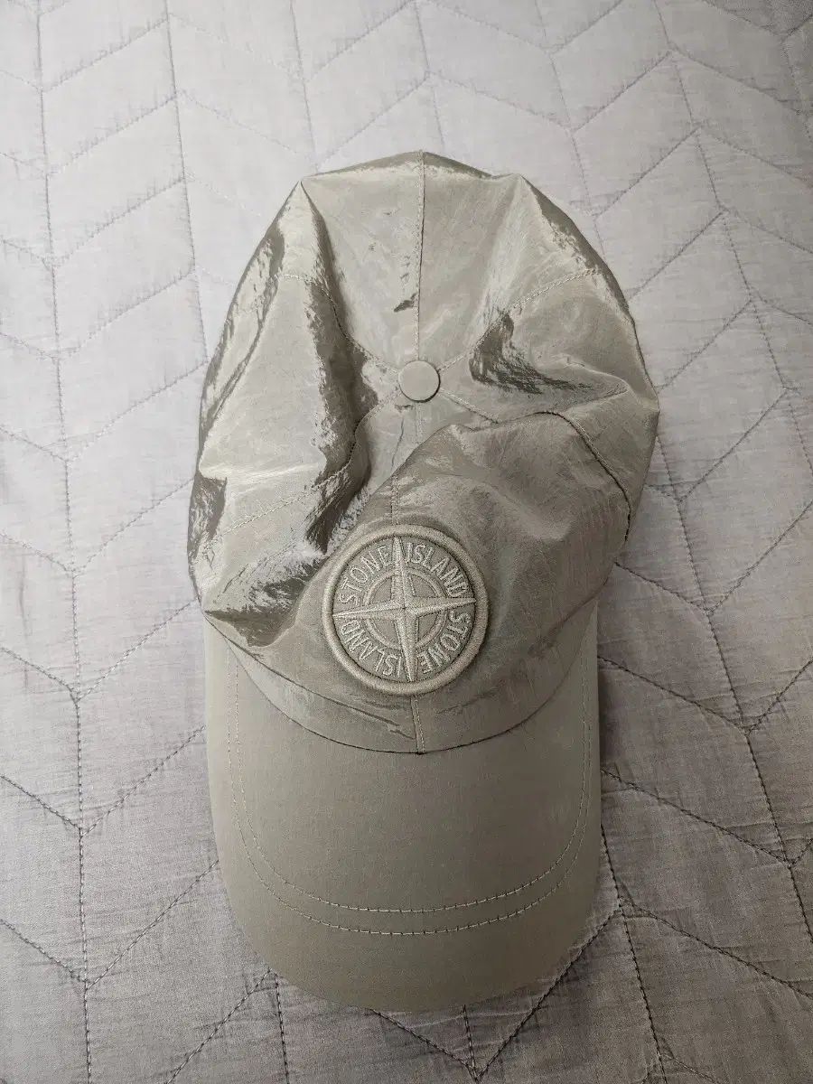STONE ISLAND ストーンアイランド ナイロンメタル ベースボールキャップ グレー XL
