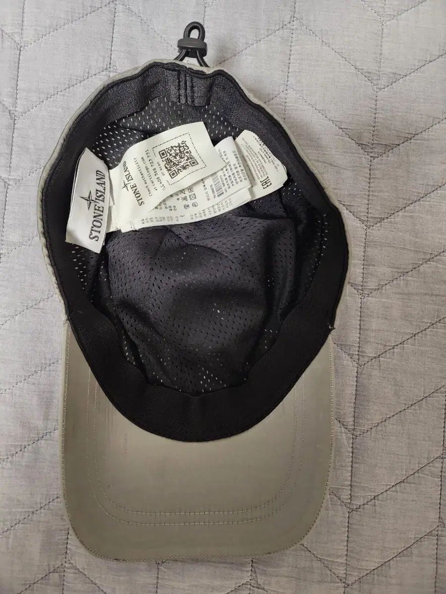 STONE ISLAND ストーンアイランド ナイロンメタル ベースボールキャップ グレー XL