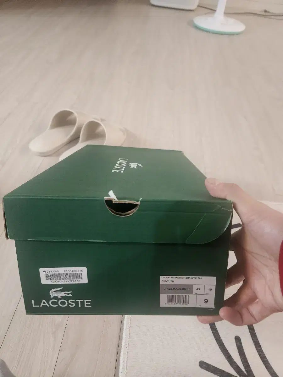 ラコステ トレッキングシューズ 登山靴 L-Guard Breaker スニーカー 280 新