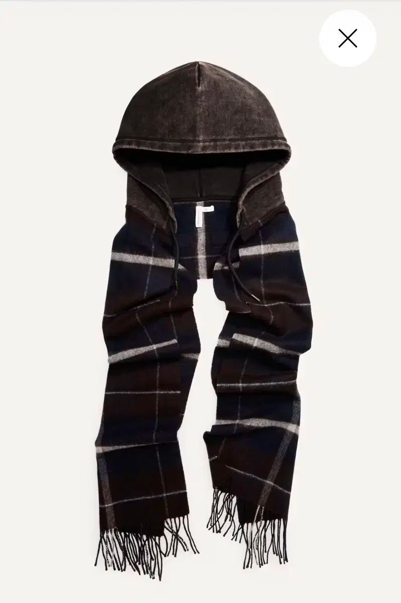 H-M グレンマーティンス フーディー ウール スカーフ