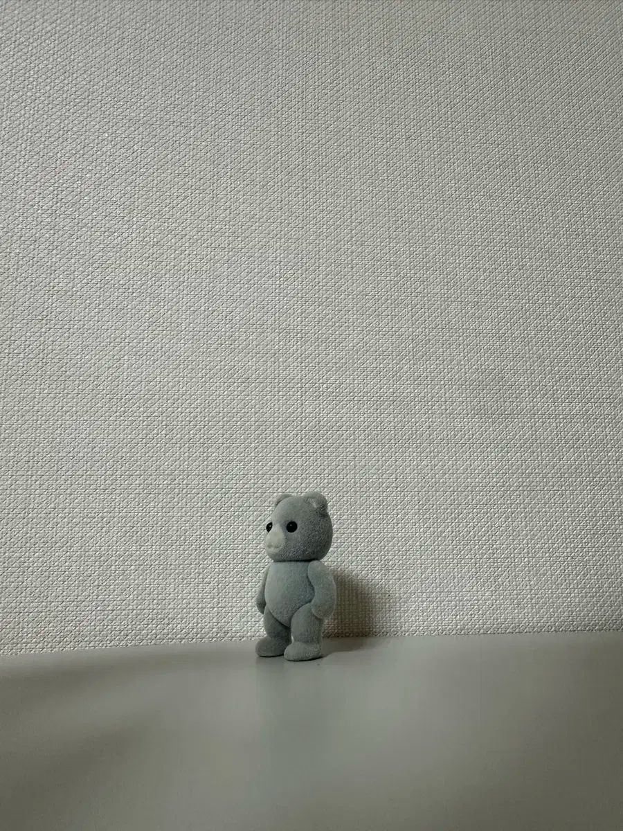 シルバニアファミリー グレー ボンボン クマ 直立