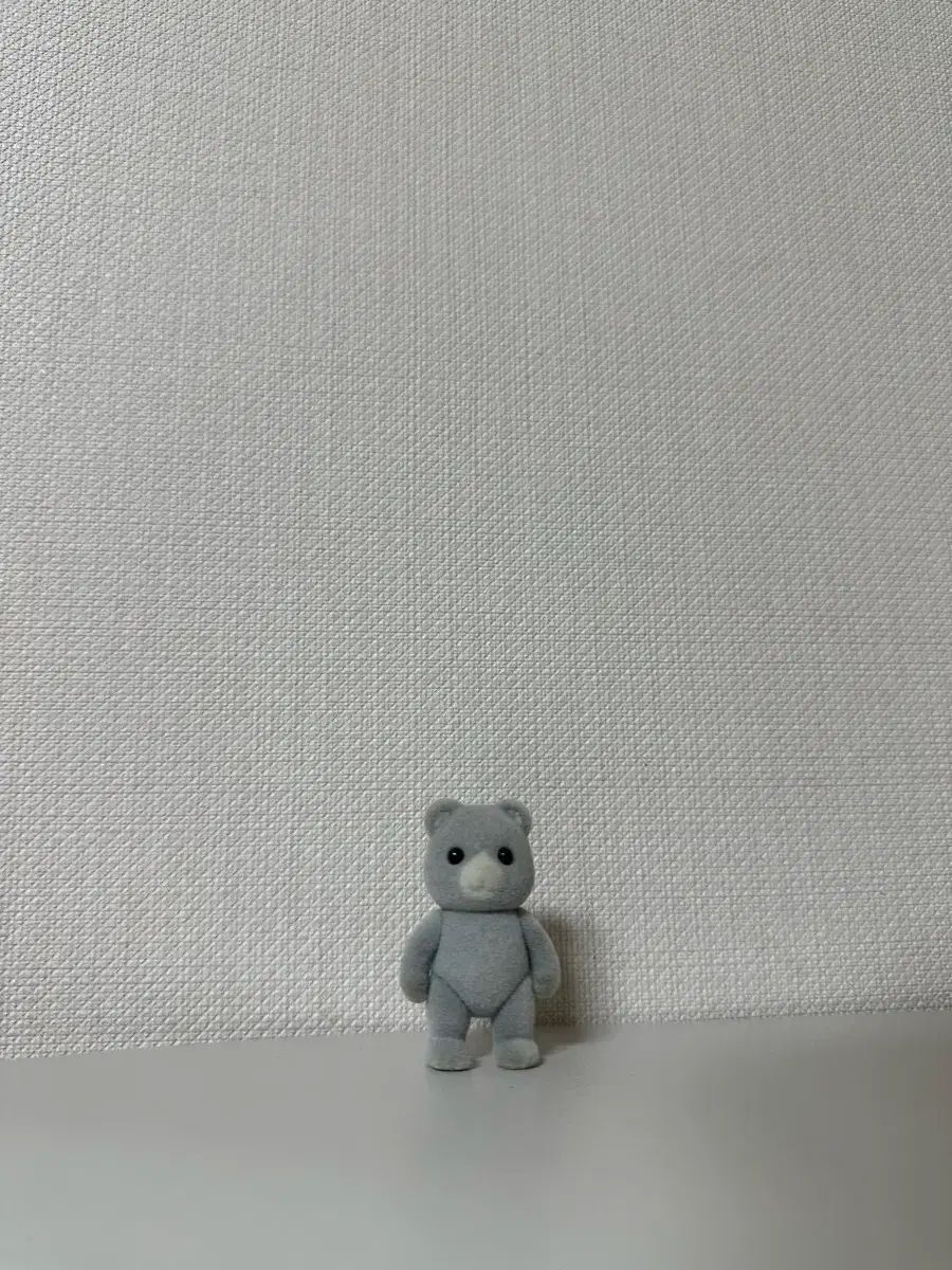 シルバニアファミリー グレー ボンボン クマ 直立