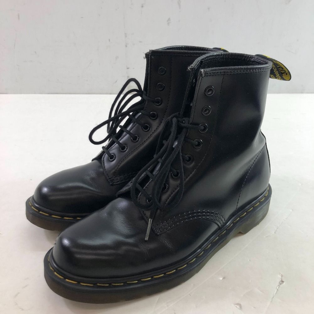 04w5291∞ Dr.Martens ドクターマーチン 1460 8 ホールブーツ ブラック UK7 八王子店