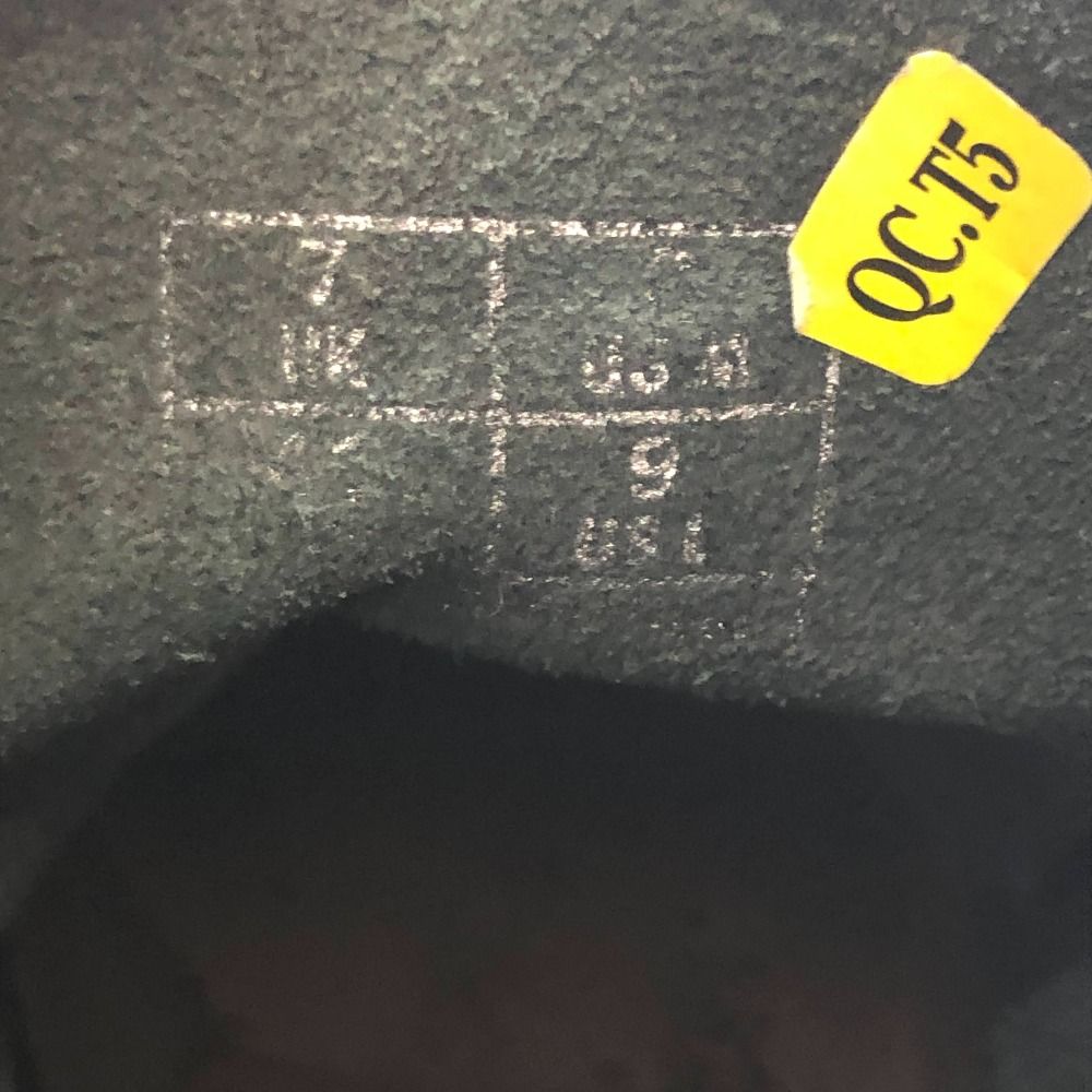 ホールブーツ ブラック