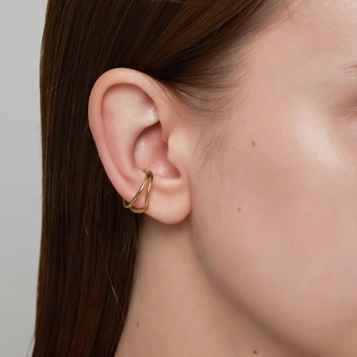 片耳用 ゴールドイヤーカフ