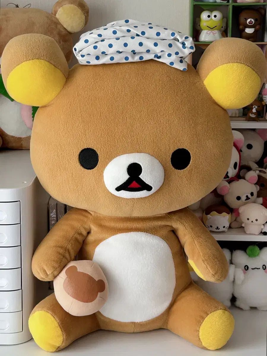 古典 San-X リラックマ 温泉 大型 ぬいぐるみ