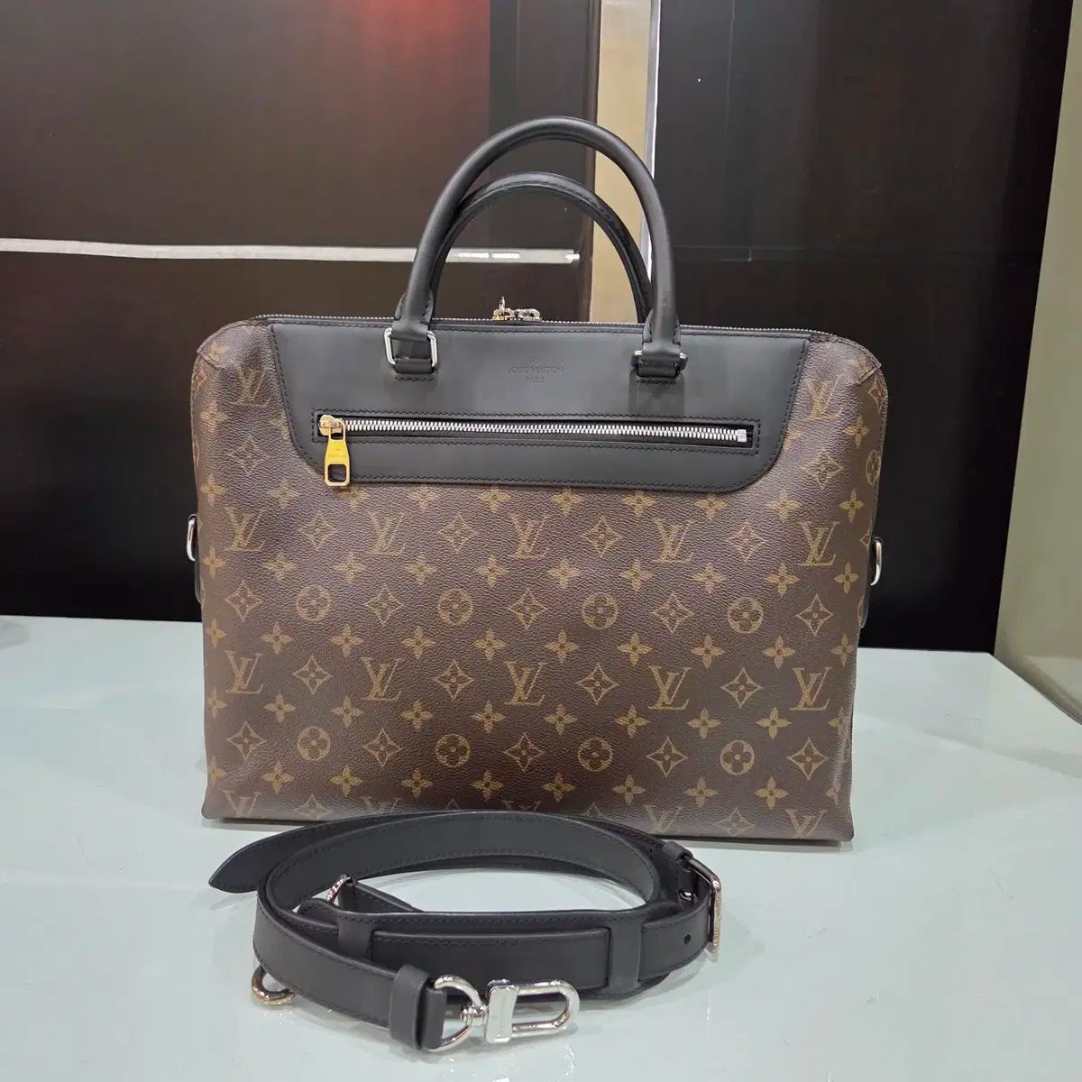 Louis Vuitton ルイヴィトン モノグラム ドキュメント 書類ブリーフケース