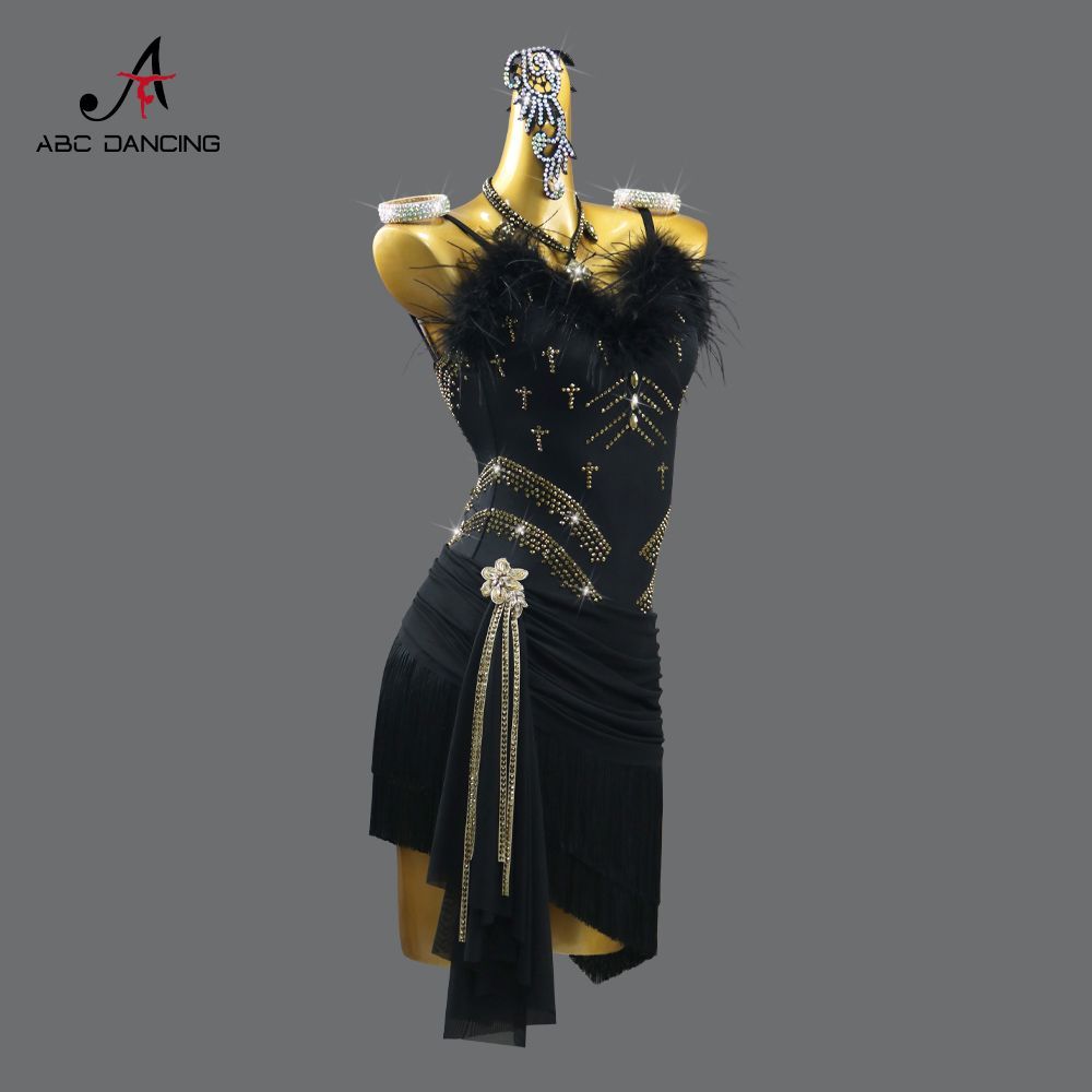 感 社交ダンス ドレス レディース 競技用 ステージ 舞台衣装 発表会 ダンスウェア ラテン サンバ ルンバ チャチャ ワルツ タンゴ モダンダンス パーティー 演出服 フラメンコ ベリーダンス フォーマルドレス P-141