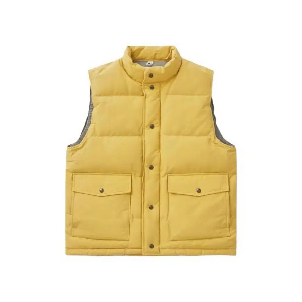 カーキス トレイル ダウン ベスト ペール イエロー