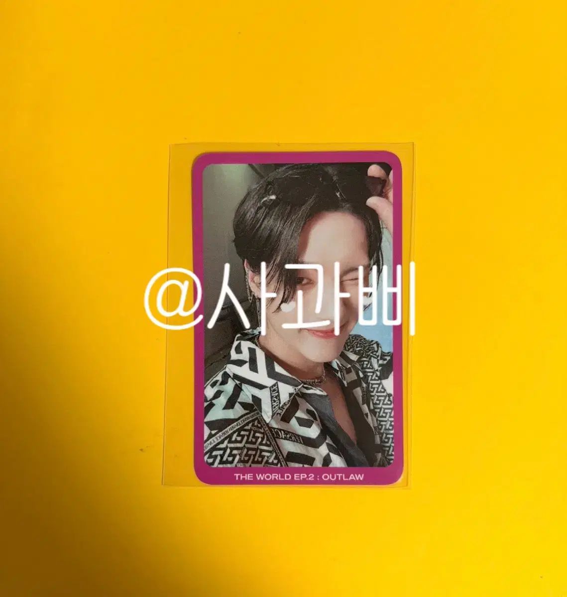 ATEEZ エイティーズ アチズ ウヨン WOOYOUNG bouncy バウンシ 公開番組 サノク トレカ